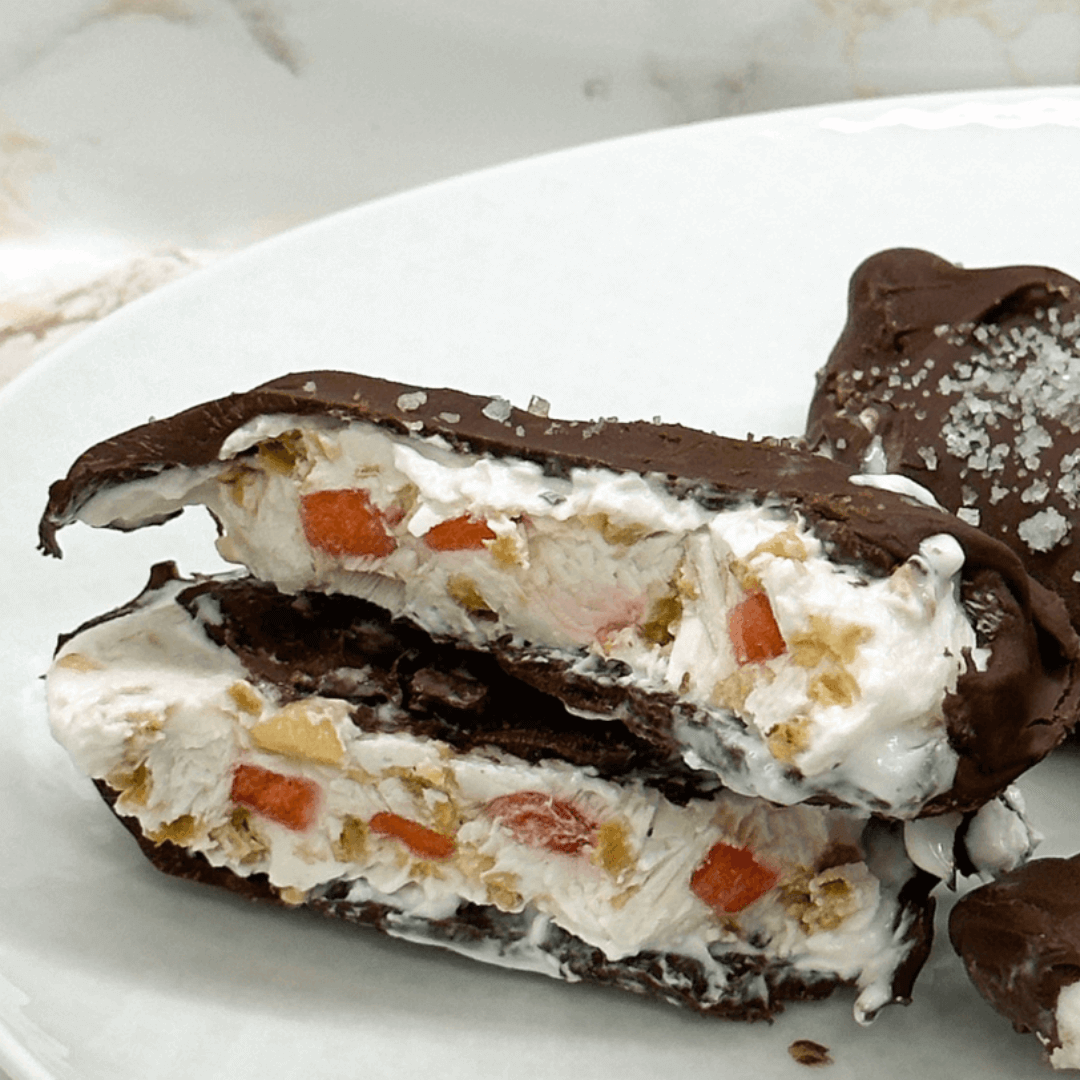 Chocolate Strawberry Yogurt Clusters