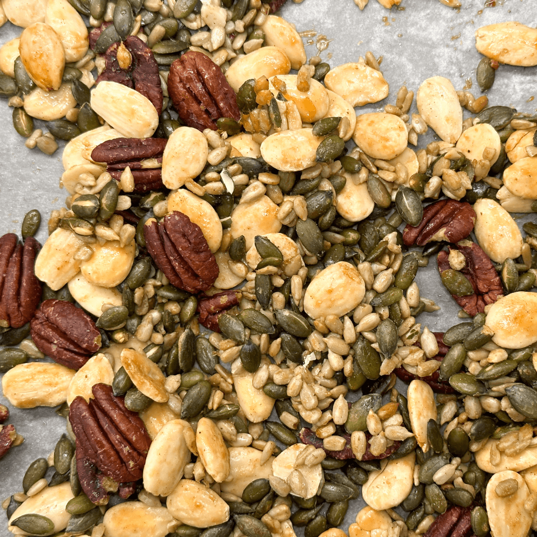 Pumpkin Spiced Roasted Nuts