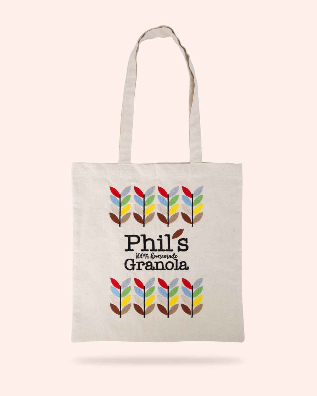Κεντημένη Tote Bag Σταυρόλεξο