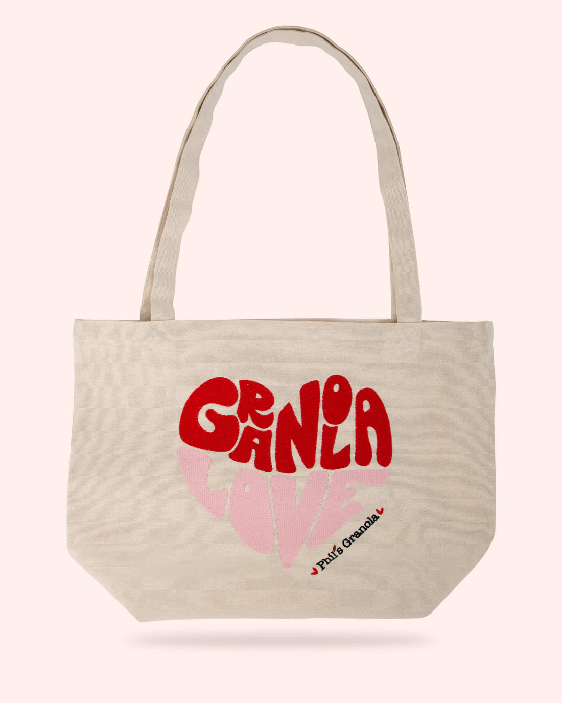 Κεντημένη Tote Bag Granola Love