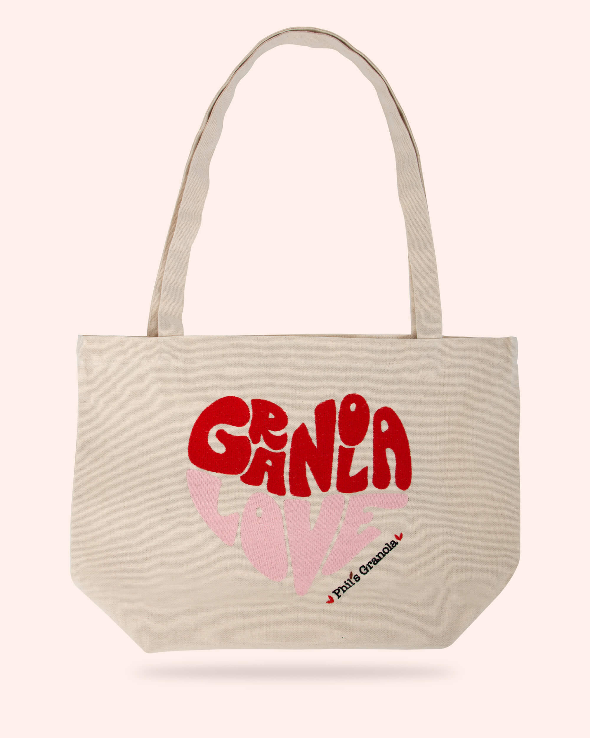 Κεντημένη Tote Bag Granola Love